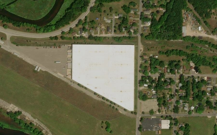 Satellite view of the Michigan District 2 candidate site