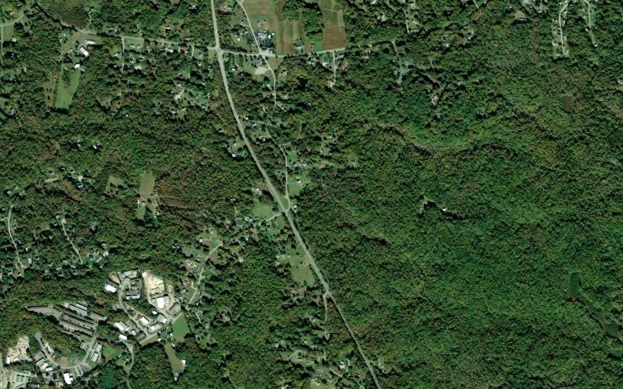 Satellite view of the Owings zone, Calvert County